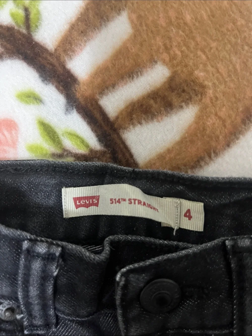 Levis black bootcut